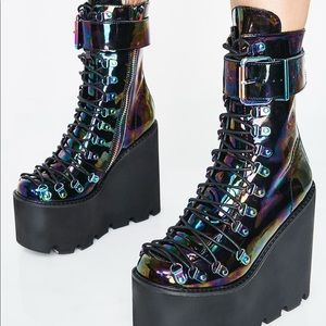 Current Mood Oil Slick Boots